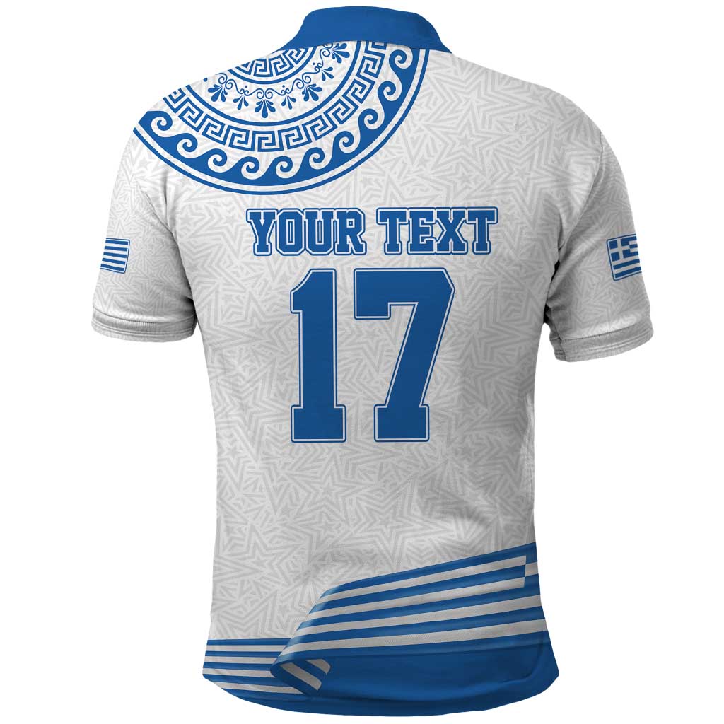 Custom Greece Basketball Champions Polo Shirt Sporty Style with Eagle Mascot