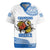 Custom Greece Basketball Champions Rugby Jersey Sporty Style with Eagle Mascot