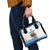 Custom Greece Basketball Champions Shoulder Handbag Sporty Style with Eagle Mascot
