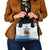 Custom Greece Basketball Champions Shoulder Handbag Sporty Style with Eagle Mascot
