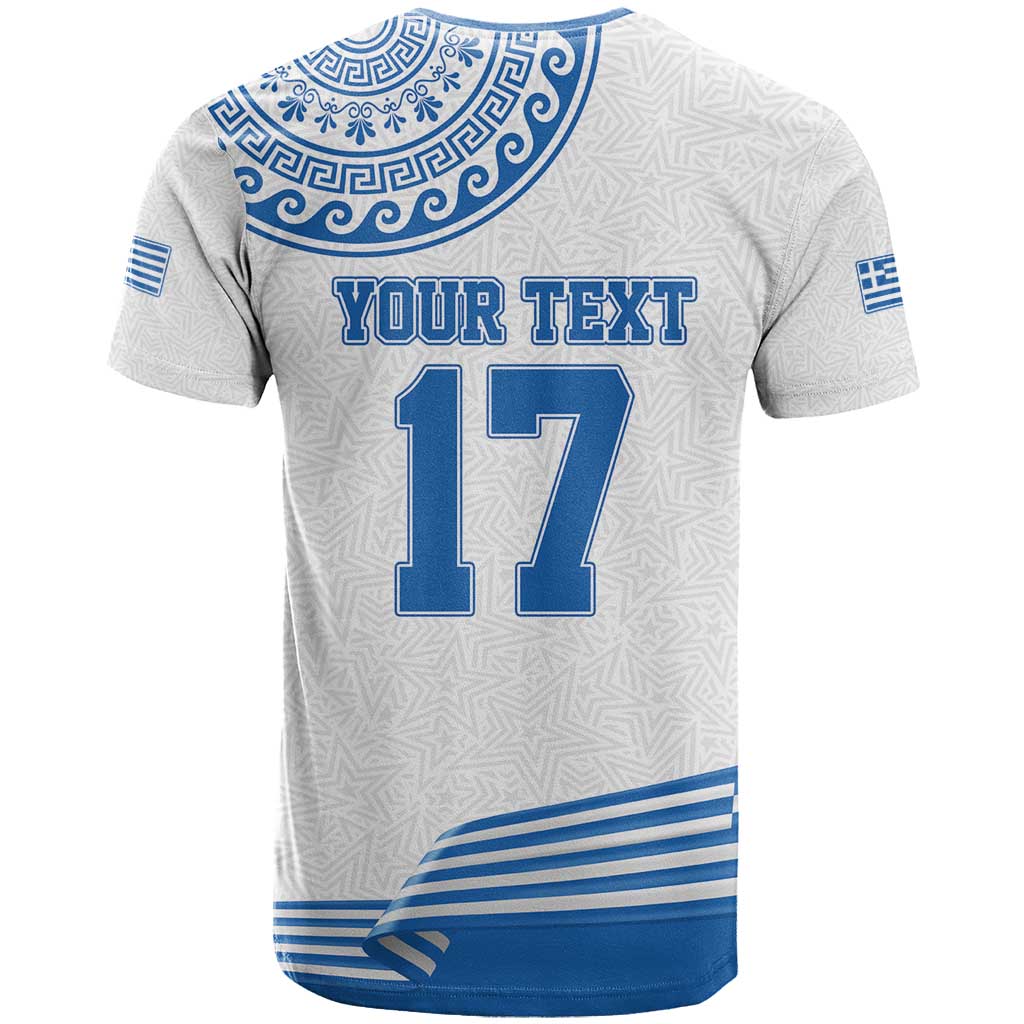 Custom Greece Basketball Champions T Shirt Sporty Style with Eagle Mascot