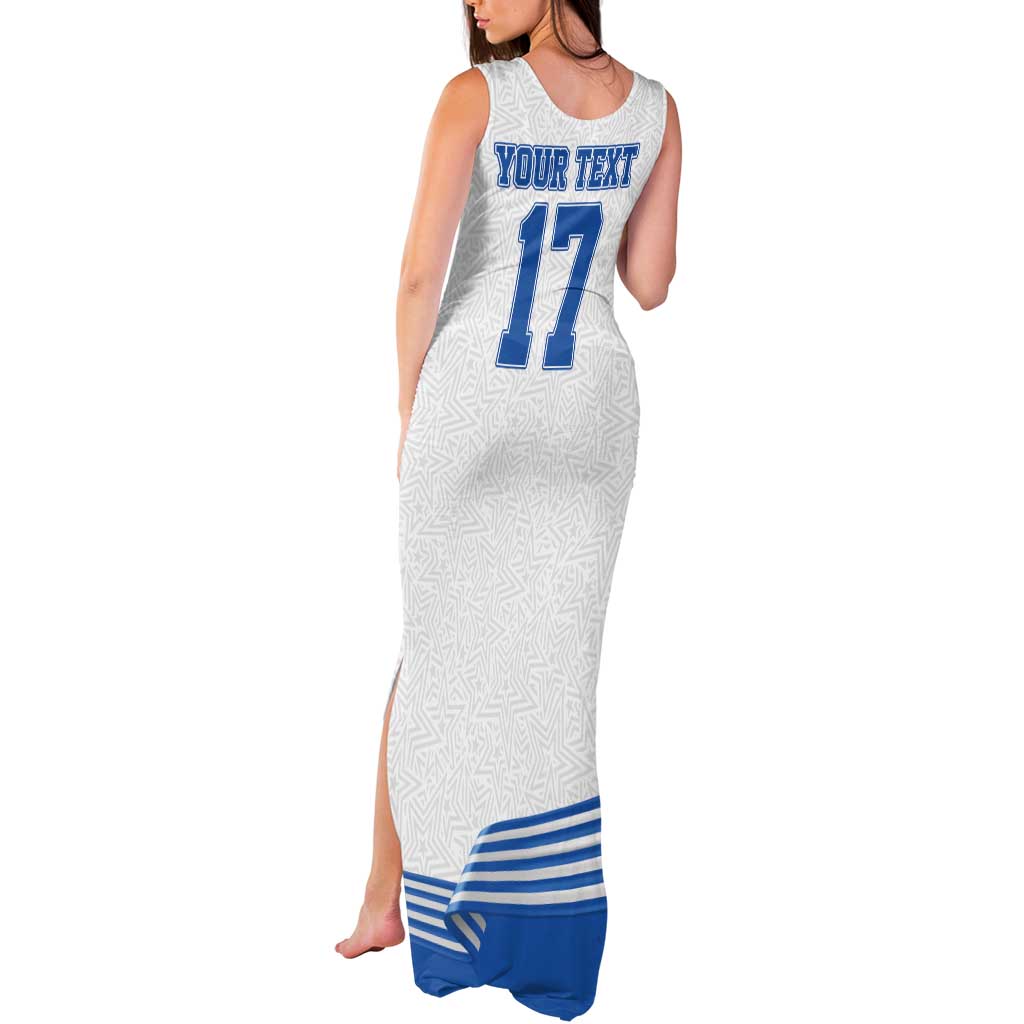 Custom Greece Basketball Champions Tank Maxi Dress Sporty Style with Eagle Mascot