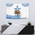 Custom Greece Basketball Champions Tapestry Sporty Style with Eagle Mascot