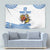Custom Greece Basketball Champions Tapestry Sporty Style with Eagle Mascot