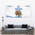 Custom Greece Basketball Champions Tapestry Sporty Style with Eagle Mascot
