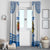 Custom Greece Basketball Champions Window Curtain Sporty Style with Eagle Mascot