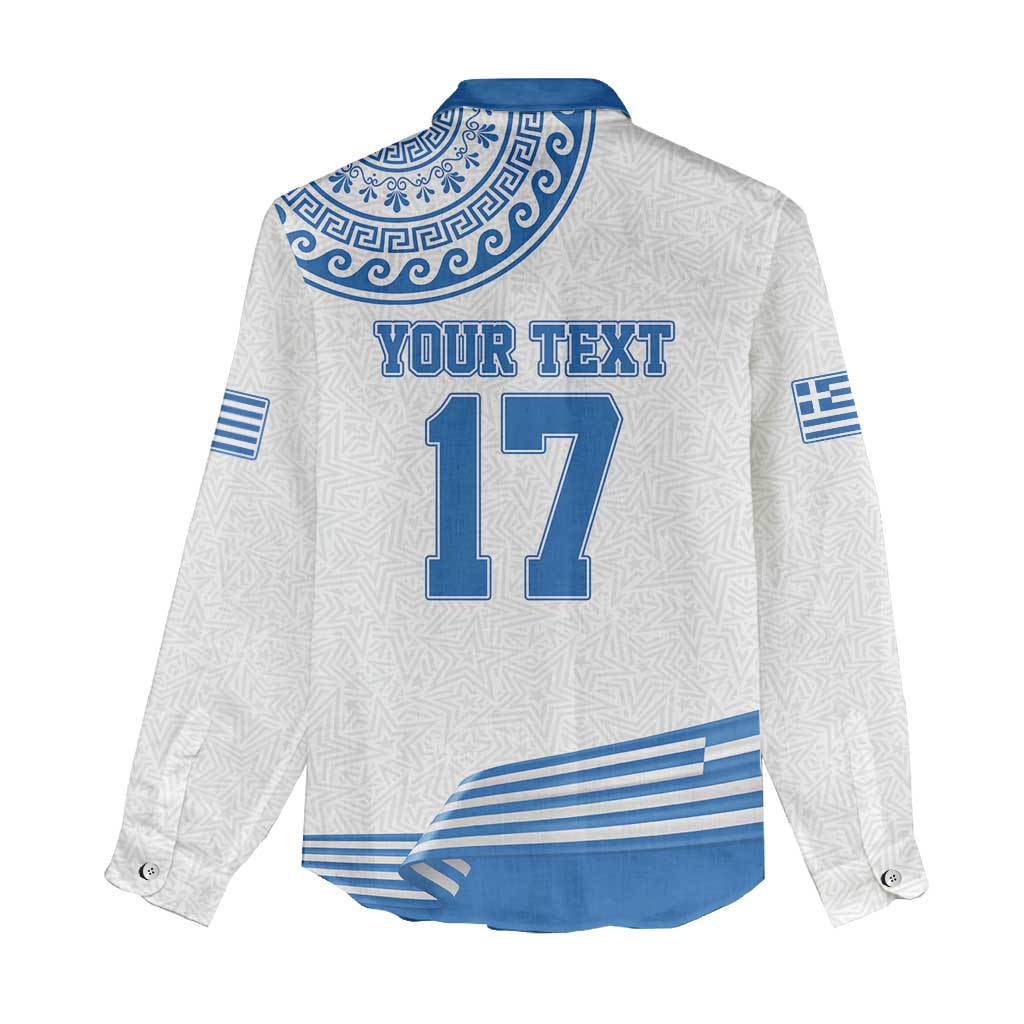 Custom Greece Basketball Champions Women Casual Shirt Sporty Style with Eagle Mascot