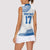 Custom Greece Basketball Champions Women Sleeveless Polo Shirt Sporty Style with Eagle Mascot