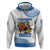 Custom Greece Basketball Champions Zip Hoodie Sporty Style with Eagle Mascot