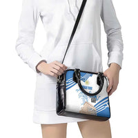 Personalized Greece Greek Independence Day Shoulder Handbag Dolphin and Parthenon