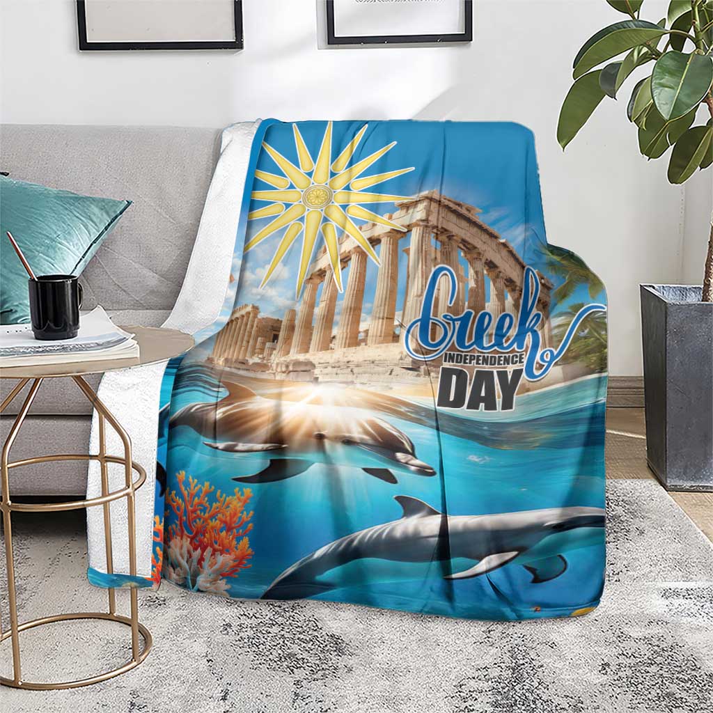 Greece Independence Day 25th March Blanket Scenery in Greece