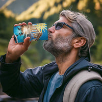 Greece Independence Day 25th March 4 in 1 Can Cooler Tumbler Scenery in Greece