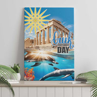 Greece Independence Day 25th March Canvas Wall Art Scenery in Greece