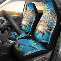 Greece Independence Day 25th March Car Seat Cover Scenery in Greece