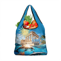 Greece Independence Day 25th March Grocery Bag Scenery in Greece
