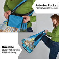 Greece Independence Day 25th March Grocery Bag Scenery in Greece