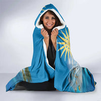 Greece Independence Day 25th March Hooded Blanket Scenery in Greece