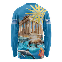Greece Independence Day 25th March Long Sleeve Shirt Scenery in Greece