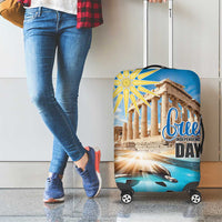 Greece Independence Day 25th March Luggage Cover Scenery in Greece