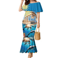 Greece Independence Day 25th March Mermaid Dress Scenery in Greece