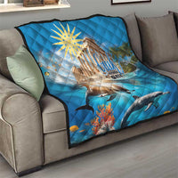 Greece Independence Day 25th March Quilt Scenery in Greece