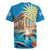 Greece Independence Day 25th March Rugby Jersey Scenery in Greece