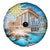 Greece Independence Day 25th March Spare Tire Cover Scenery in Greece