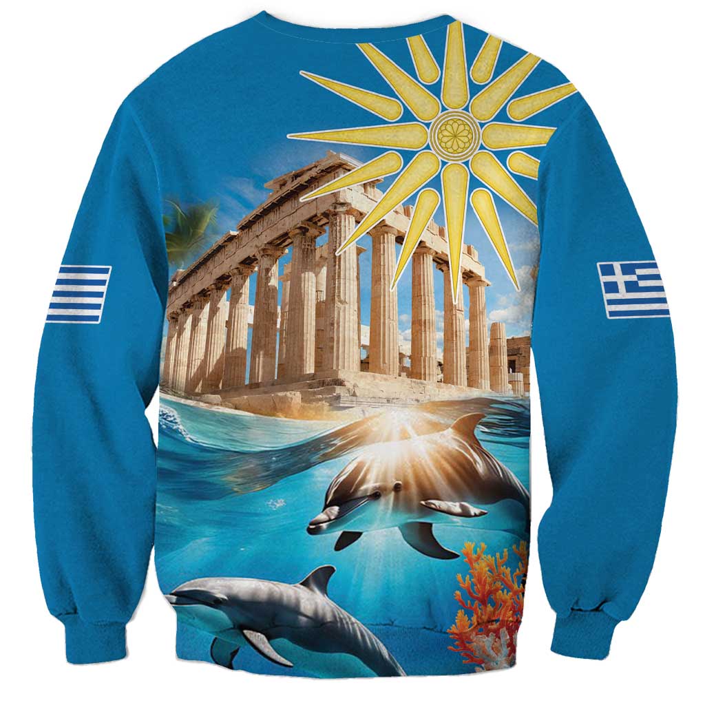 Greece Independence Day 25th March Sweatshirt Scenery in Greece