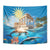 Greece Independence Day 25th March Tapestry Scenery in Greece