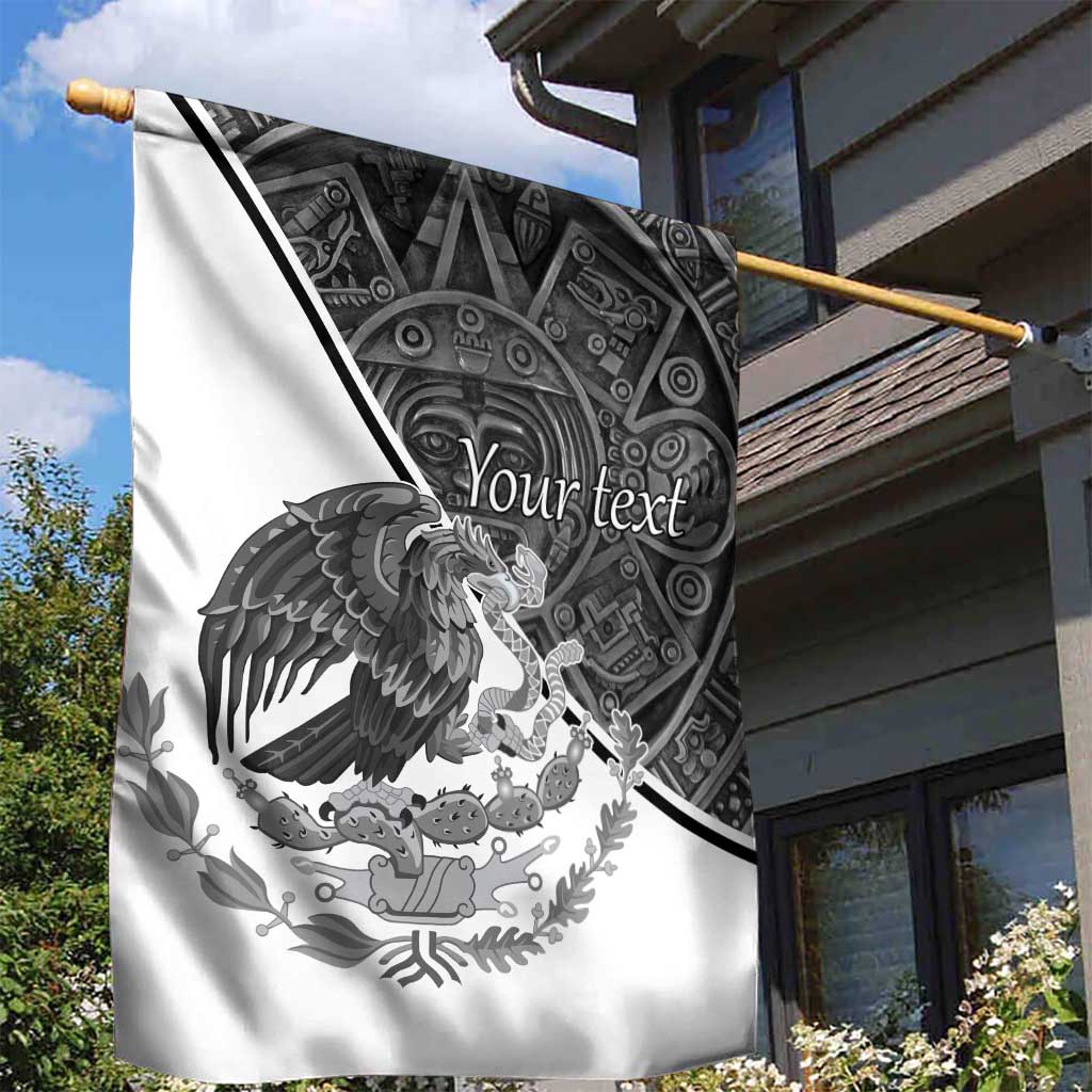 Personalized Mexico Aztec Calendar Garden Flag Flag and Coat of Arms