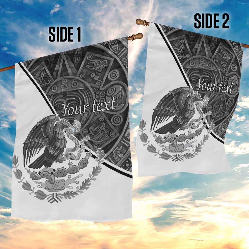 Personalized Mexico Aztec Calendar Garden Flag Flag and Coat of Arms