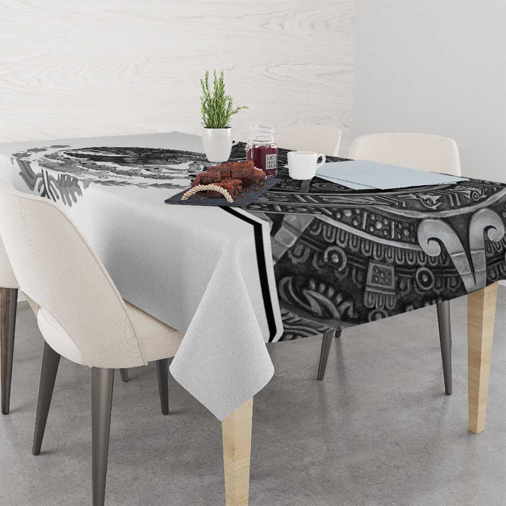 Personalized Mexico Aztec Calendar Tablecloth Flag and Coat of Arms