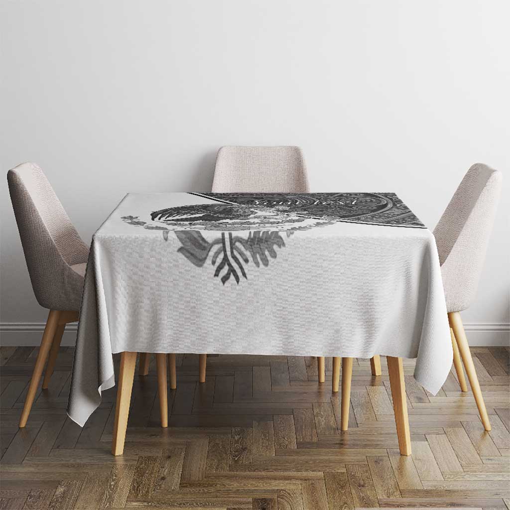 Personalized Mexico Aztec Calendar Tablecloth Flag and Coat of Arms
