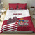 Personalized Riga Town Hall Square Latvia Bedding Set Coat of Arms