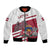 Personalized Riga Town Hall Square Latvia Bomber Jacket Coat of Arms