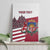 Personalized Riga Town Hall Square Latvia Canvas Wall Art Coat of Arms