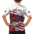 Personalized Riga Town Hall Square Latvia Family Matching Off Shoulder Maxi Dress and Hawaiian Shirt Coat of Arms