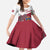 Personalized Riga Town Hall Square Latvia Family Matching Off Shoulder Maxi Dress and Hawaiian Shirt Coat of Arms