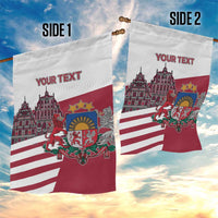 Personalized Riga Town Hall Square Latvia Garden Flag Coat of Arms