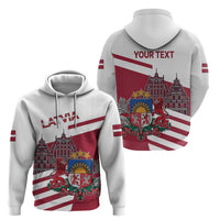 Personalized Riga Town Hall Square Latvia Hoodie Coat of Arms