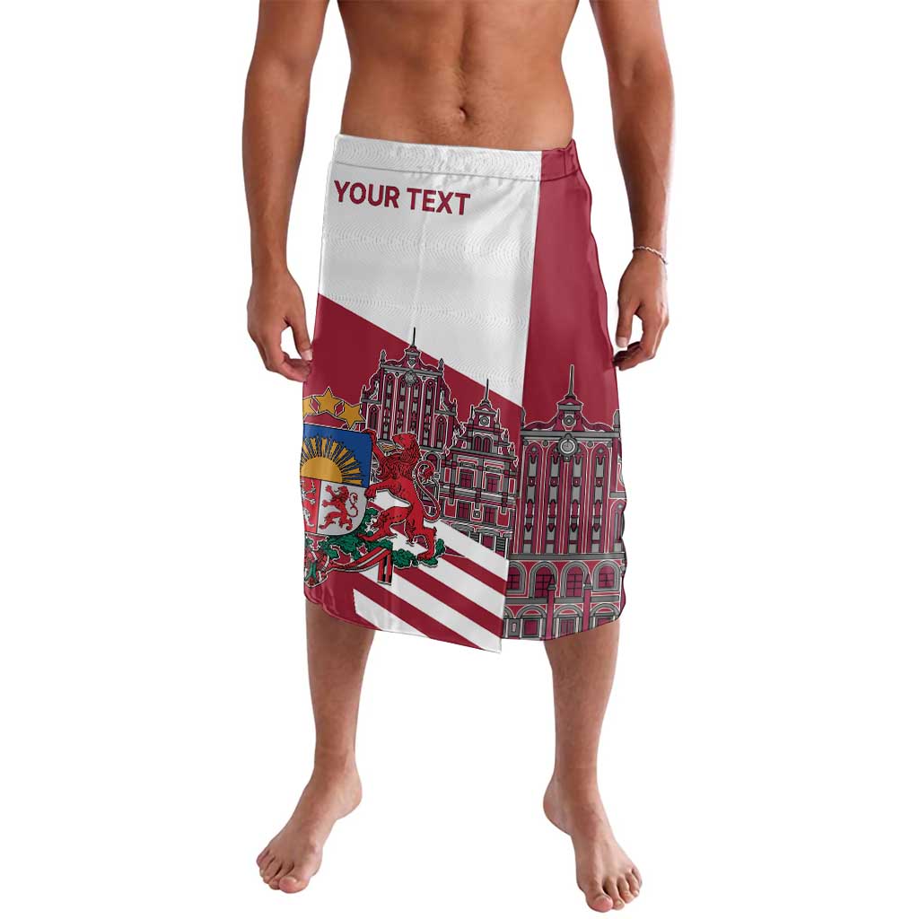 Personalized Riga Town Hall Square Latvia Lavalava Coat of Arms