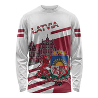 Personalized Riga Town Hall Square Latvia Long Sleeve Shirt Coat of Arms
