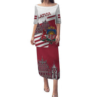 Personalized Riga Town Hall Square Latvia Puletasi Coat of Arms