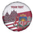 Personalized Riga Town Hall Square Latvia Spare Tire Cover Coat of Arms