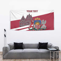 Personalized Riga Town Hall Square Latvia Tapestry Coat of Arms