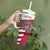 Personalized Riga Town Hall Square Latvia Tumbler With Handle Coat of Arms