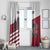 Personalized Riga Town Hall Square Latvia Window Curtain Coat of Arms