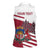 Personalized Riga Town Hall Square Latvia Women Sleeveless Polo Shirt Coat of Arms