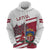 Personalized Riga Town Hall Square Latvia Zip Hoodie Coat of Arms