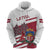 Personalized Riga Town Hall Square Latvia Zip Hoodie Coat of Arms